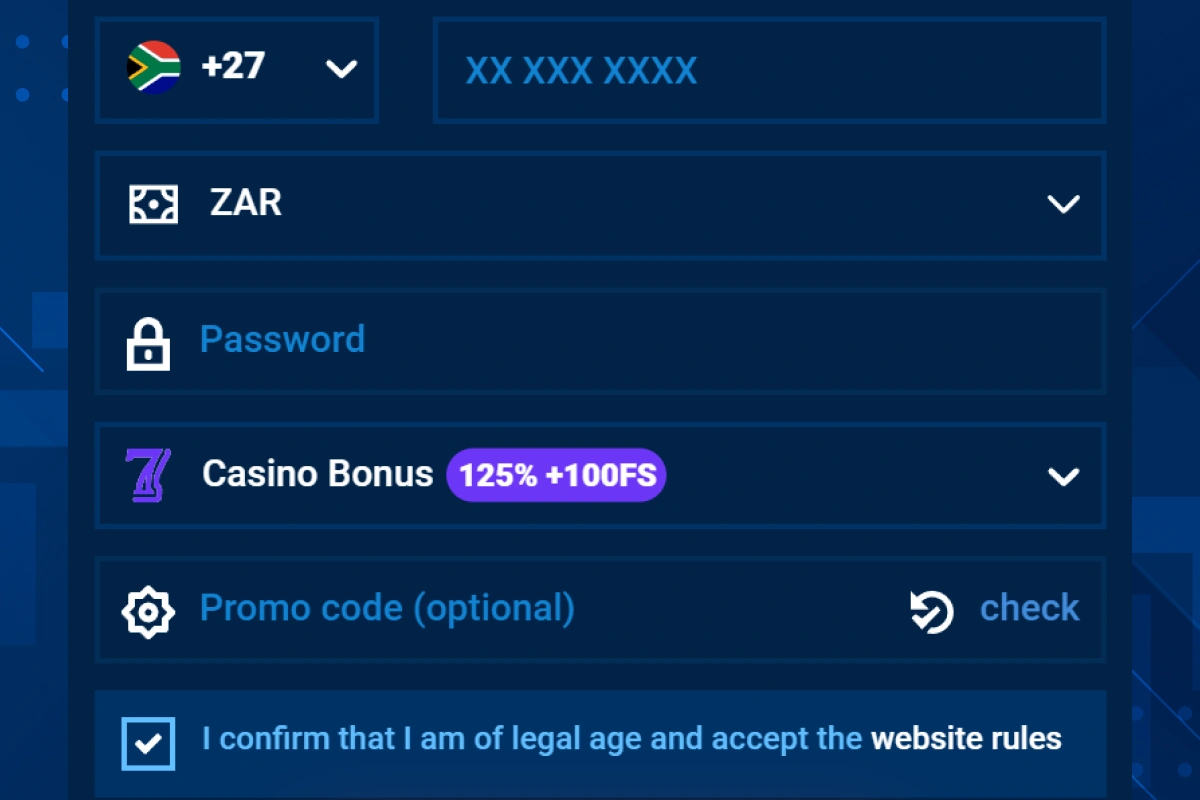 Screenshot of registration form on Mostbet website with personal details entry, terms agreement, and welcome bonus selection